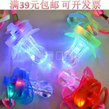 Светящаяся соска, мигающий музыкальный свисток, светящееся снаряжение