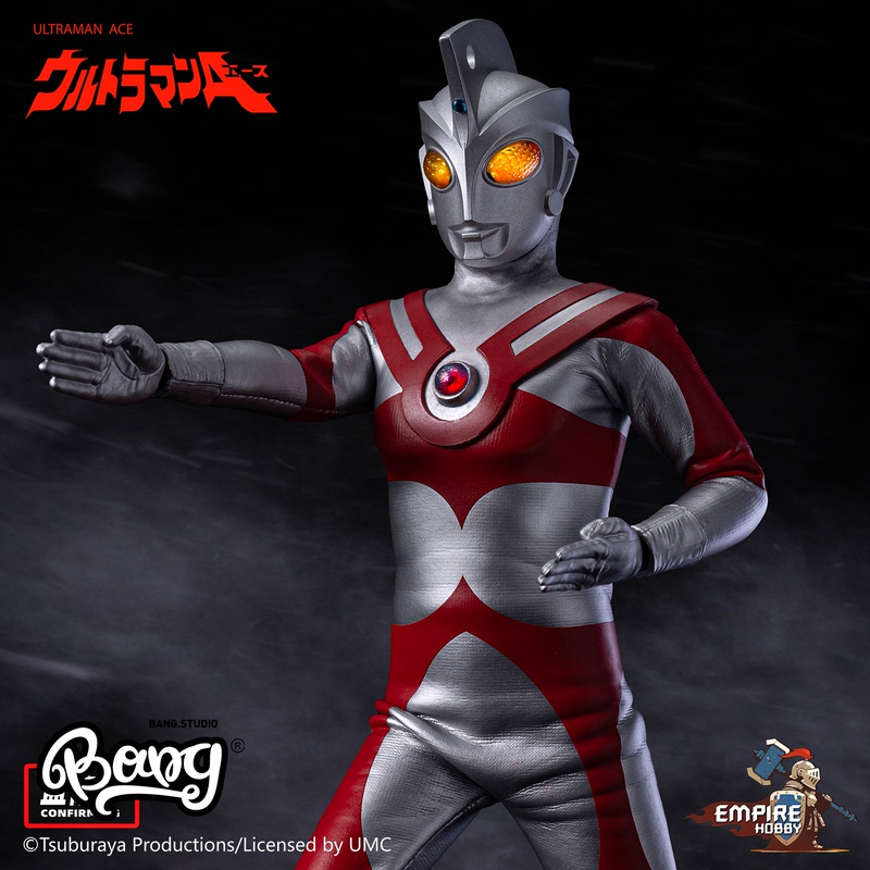 【Bang】In Stock Empire Hobby Showa Era King Ace 1/9 Cloth-Suited Movable Ultraman Figure