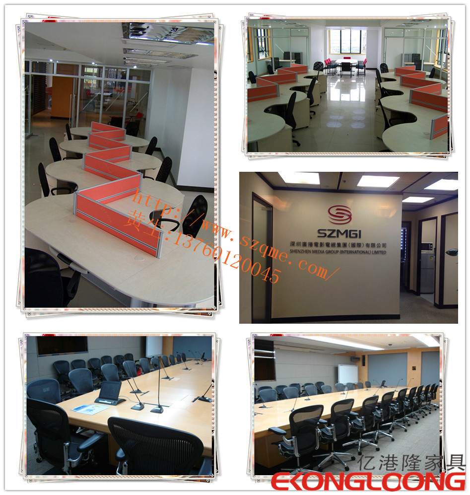 Nội thất văn phòng Thâm Quyến kết hợp bàn bốn người đặc biệt ưu đãi 2380 nhân dân tệ / bộ màn hình hoạt động đặt hàng đặc biệt - Nội thất văn phòng tủ đựng tài liệu văn phòng