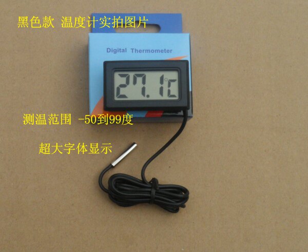 Wholesale supporting digital display electronic thermometer thermometer refrigerator fish tank indoor and outdoor thermometer digital display thermometer