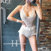Cuộc sống tình yêu - retro ren nữ hoàng cao cấp tên tuổi gợi cảm một mảnh che bụng mảnh mai áo tắm phụ nữ