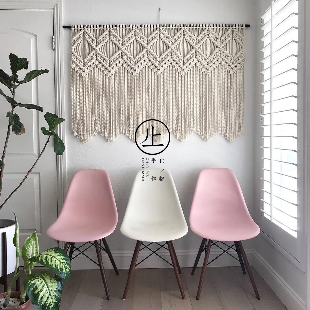 Chỉ có một điều thảm bohemian ins tấm thảm Bắc Âu trang trí dệt tay màn bông ra khỏi phòng khách - Tapestry thảm treo tường mandala