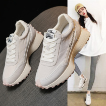 Goofy Sport Copper with long legs ~ the season is fashionable real leather and barbaric waist increase in the height of Agan Daddy 4cm