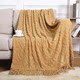 Summer air-conditioning blanket knitted blanket houndstooth tassel sofa blanket small blanket bedside American wool nap blanket