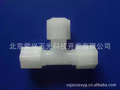 pvdf anticorrosive ferrule connector PVDF ferrule tee PVDF gas pipe joint PVDF connector