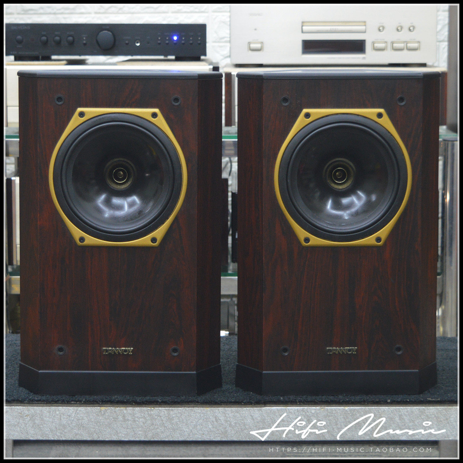 Secondhand Original Clothing UK Imports Tannoy Sky Lang 706 70 Anniversary Edition 8 inch coaxial bookshelf speaker-Taobao