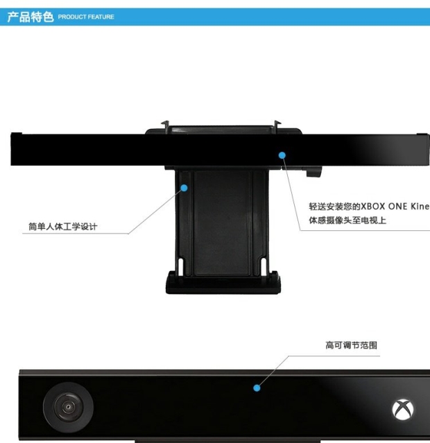 Flash Fox chính hãng XBOX ONE XBOXONE S X KINECT2 máy ảnh somatosensory siêu mỏng - XBOX kết hợp tay cầm logitech