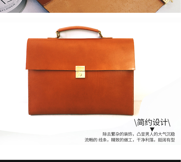 Handmade da retro da giản dị xách tay cặp macbook máy tính túi lót nam xử lý đơn giản - Phụ kiện máy tính xách tay miếng dán laptop hp