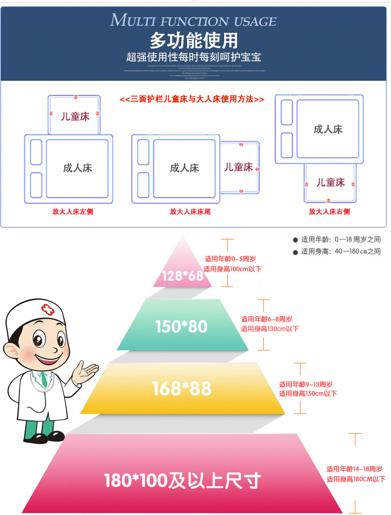 Trẻ em giường công chúa trẻ em duy nhất giường thông lớp 1 m trẻ em giường với hộ lan tôn sóng cậu bé cô gái rắn giường gỗ cot