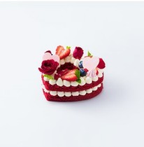 Connaught LECAKE cake 218 yuan type heart-shaped INS Feng Shui fruit cream cake nationwide