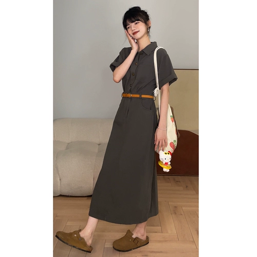 Платье, джинсовая юбка, рубашка, длинная длинная юбка, французский стиль