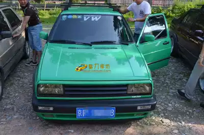 Jetta small lamp eyebrow Round lamp mid-net eyebrow MK2 old square head Jetta special mid-net modified small lamp eyebrow