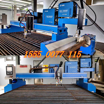 Shandong Hongzhong Longmen CNC tube plate all-in-one machine Huayuan plasma flame steel plate straight strip cutting machine manufacturer