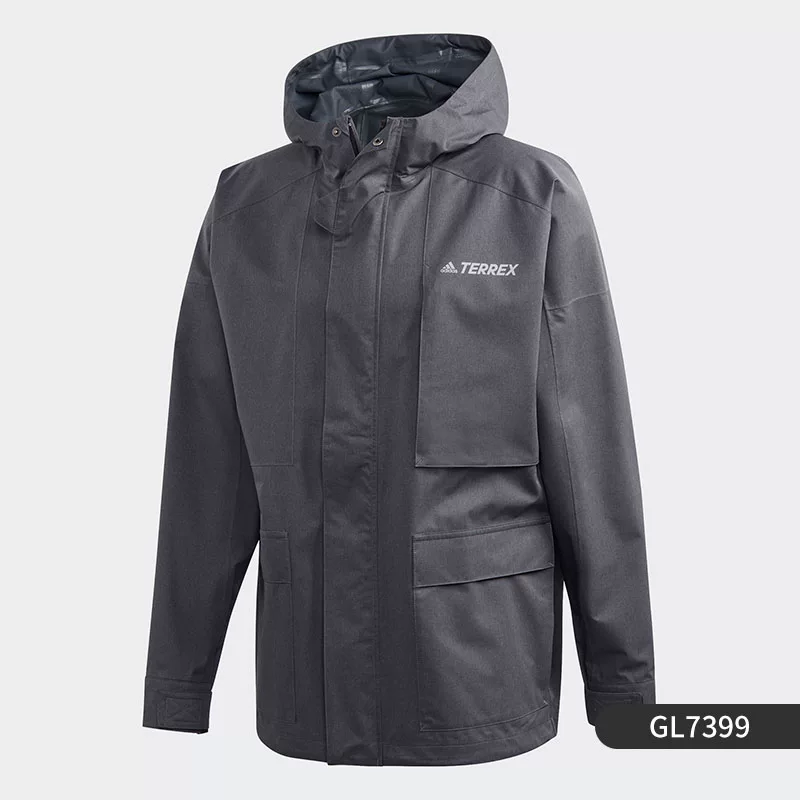 Футболка Adidas/Adidas Genuine REAL AW JKT повседневная футбольная Real Madrid тканевая куртка DX7855