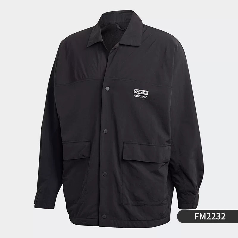 Футболка Adidas/Adidas Genuine REAL AW JKT повседневная футбольная Real Madrid тканевая куртка DX7855