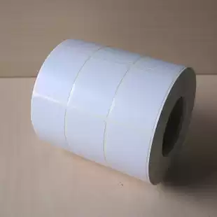 Copper paper self-adhesive label paper 30 * 40mm * 3000 sheets of label photocopy paper barcode sticker barcode printer photocopy paper