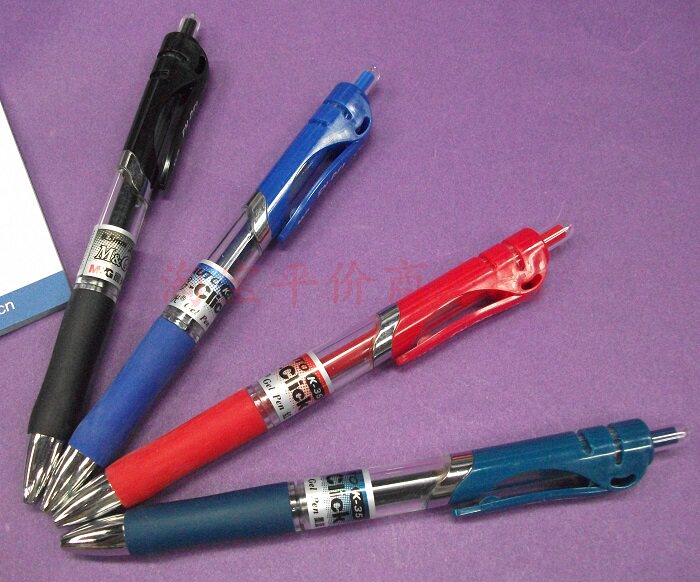 Morning light K-35 press gel pen G-5 water-based pen refill office water-based pen super smooth writing