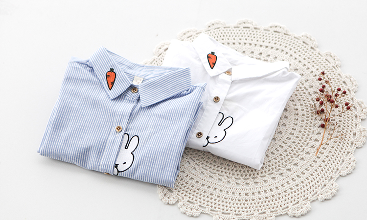 Chemise fille à manche longue - Ref 2088799 Image 7