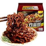 Корейская жареная лапша лапша Трех -жареная жареная лапша соус Аутентичный корейский