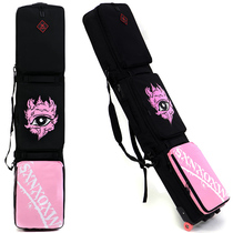 20 XXX snowboard bag wheeled veneer bag double board bag large capacity wheel bag wheel bag single board trailer bag