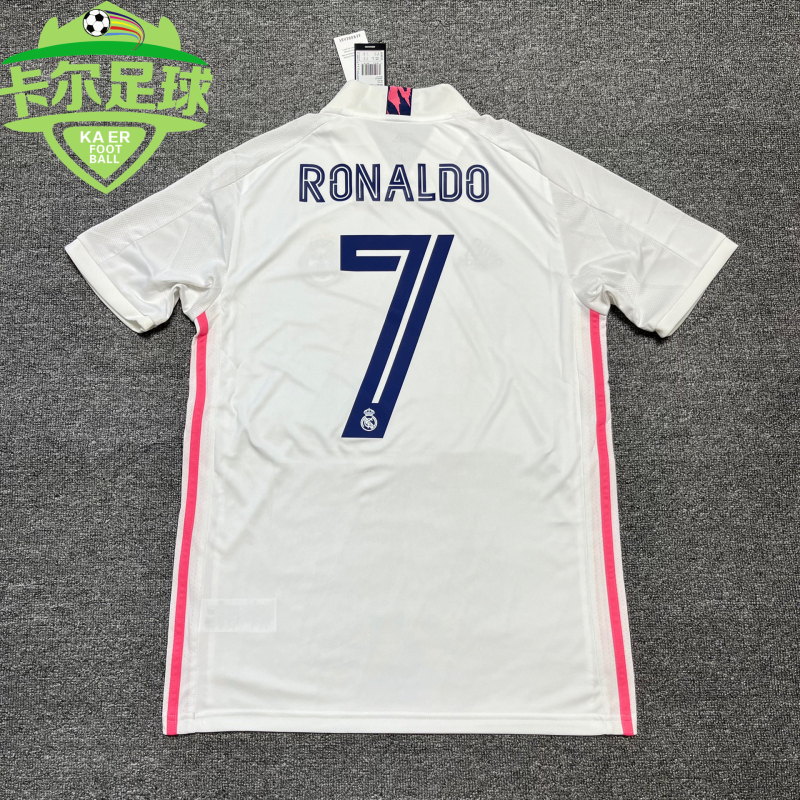 Carl Genuine Real Madrid 20-21 Season Home Fan Edition Short Sleeve Jersey Football Uniform Fm4735 Carl Genuine Real Madrid 20-21 Season Home Fan Edition Short Sleeve Jersey Football Uniform Fm4735