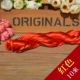 Dây chuyền 5 dây Trung Quốc vòng tay dây đan DIY tay dệt dây phụ kiện màu dây chất liệu dây bện dây thừng ngọc đỏ - Vòng đeo tay Clasp