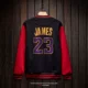 Bóng rổ James Lakers Áo khoác xuất hiện Áo khoác len Áo khoác nam hợp thời trang - Áo khoác thể thao / áo khoác