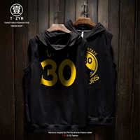 Tide bóng rổ thể thao lỏng không tay nam Curry cotton giản dị áo vest mùa hè thanh niên hip hop jersey - Áo vest cotton vest trung niên