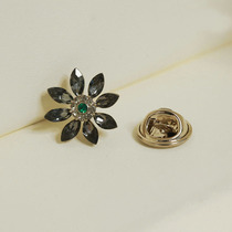 Fashion Flowers Needle Gray Brocktop Small Sweater Clothes Closed Cuff Prevention Walking Suite Fixed Clothes