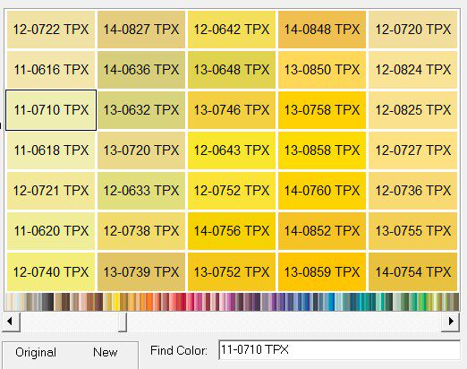 Electronic version Pantone colour card TPX colour card software International general standard TCX colour card clothing textile TC colour card