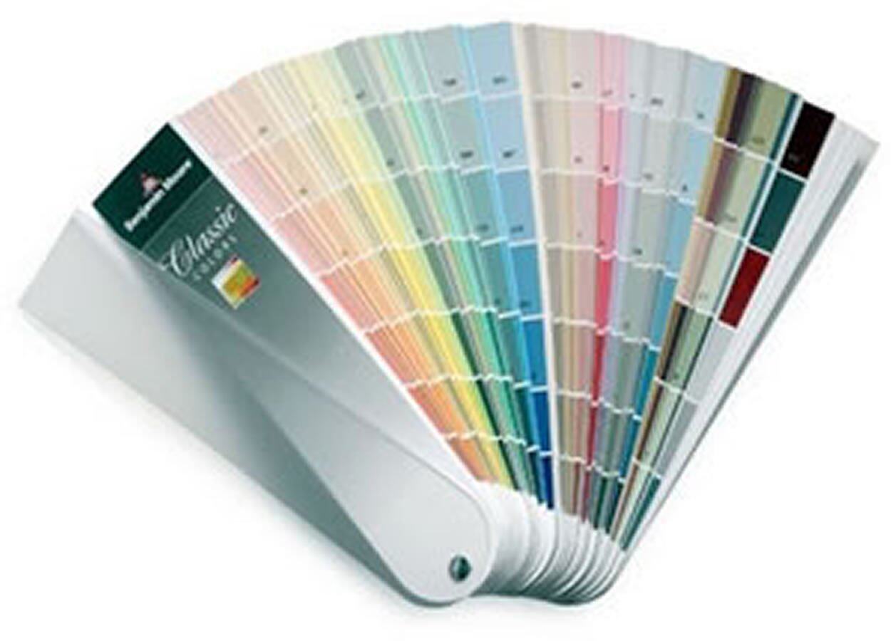  American Benjamin Moore Color Card Benjamin moore Colors Classic Series one thousand Color Card