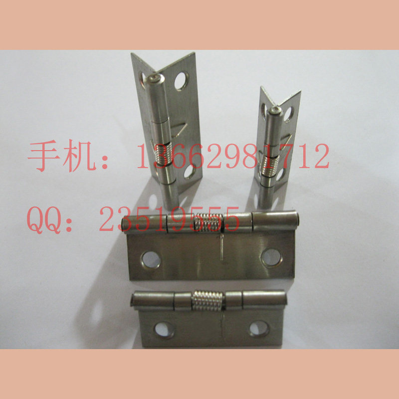 2寸不锈钢弹簧合页 弹簧合页 不锈钢铰链 箱体治具配件48X36