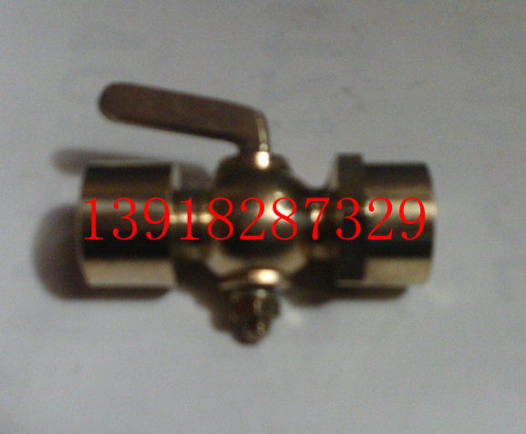 Copper Connector Joint Copper Cock Pressure Meter Cock Copper Pressure Meter Tee inner wire Screw Stopper Valves 2 points 1 4