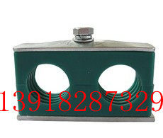 Marine pipe clamp fixed frame wire pipe clamp tubing clamp hydraulic pipe clamp double hole plastic pipe clamp phi 2 2