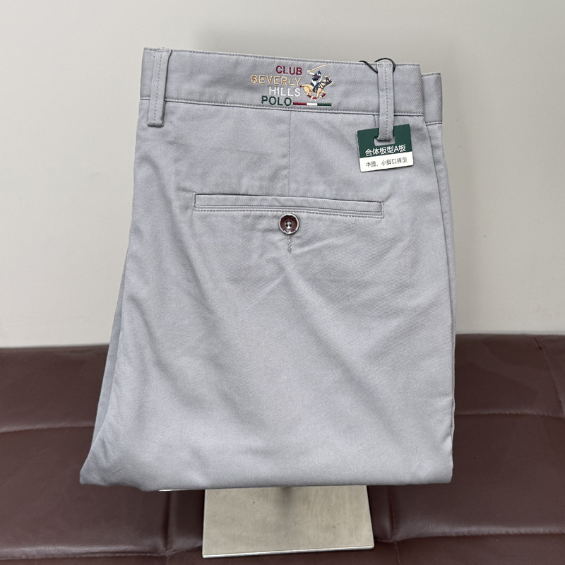 【Waistband Embroidery】Beverly Paul Summer Men's Breathable, Comfortable, Stylish Mid-Waist Slim-Fit Casual Pants 【Waistband Embroidery】Beverly Paul Summer Men's Breathable, Comfortable, Stylish Mid-Waist Slim-Fit Casual Pants
