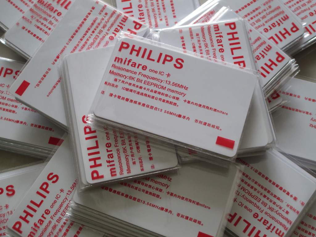 Induction Chip Contactless Original S70 Philips IC White Card MF14K