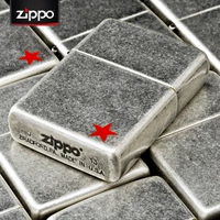 Zippo более легкая подлинная древняя серебряная пентаграмма памятная грива американской армии