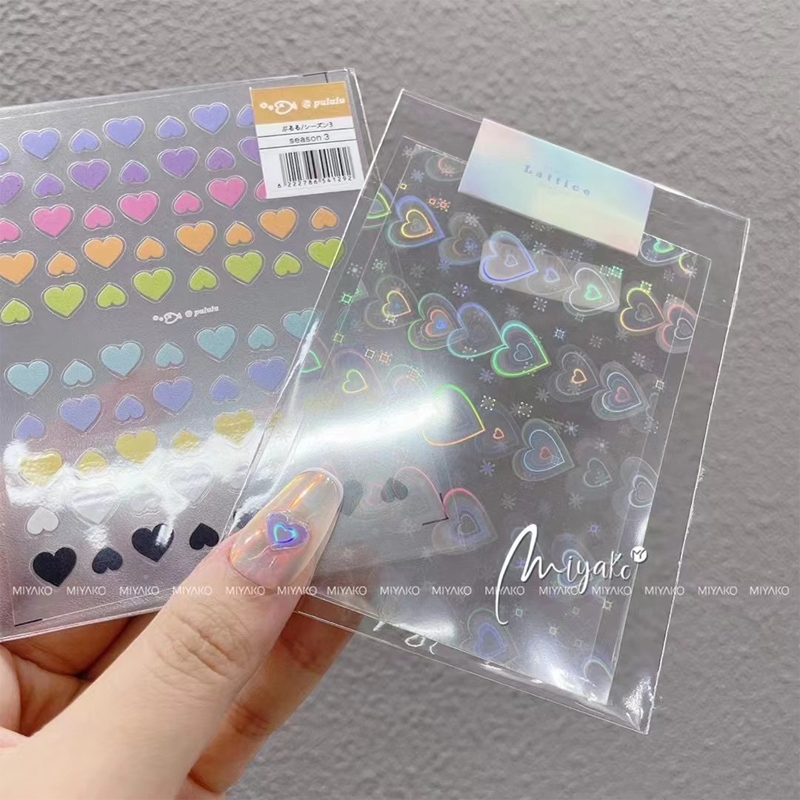 A Phiphie teacher recommends WOWLADY2021 extremely light loving sticker nail decoration with a floral back adhesive sticker 1 sheet