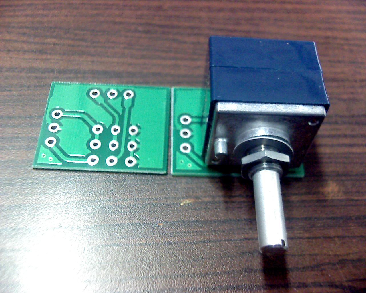 Circuit boards for matching circuit boards for type 27 potentiometers