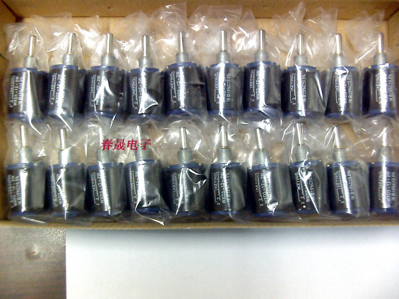 WXD3-12 Multi-lap Winding Potentiometer 5 laps 1K 2K2 4K7 10K