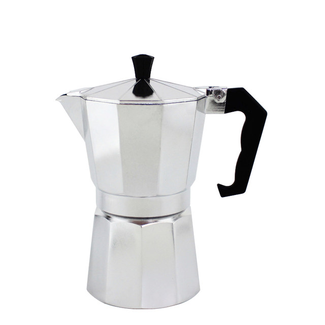 意大利电摩卡壶意式浓缩咖啡壶食品级家用商用煮咖啡复古拉花壶