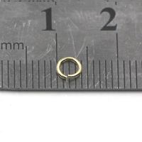 Золотое отверстие кольцо диаметром 0,6 мм диаметром 4 мм