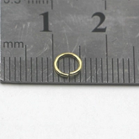 Золотое отверстие кольцо диаметром 0,6 мм диаметром 5 мм