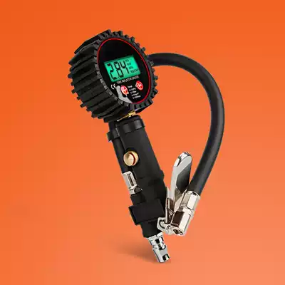 Coolep high-precision tire pressure gauge barometer can deflate car tire pressure digital display gas meter gas gun