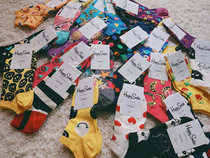 Couple skateboard socks Basketball socks Tube socks Autumn and winter mens and womens tide socks European and American style pure cotton socks Your exclusive happiness
