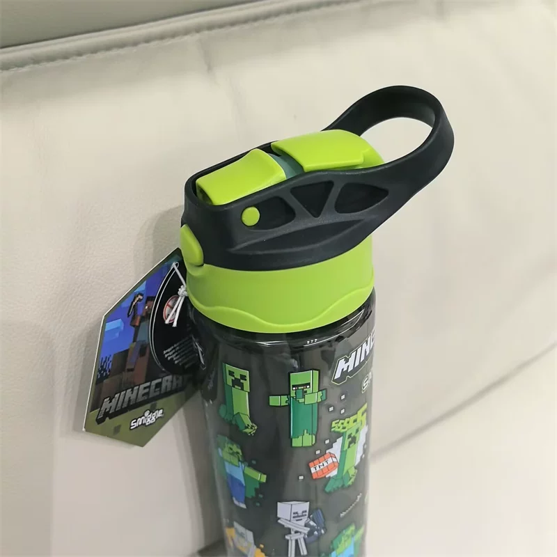 Children's straw with glass for students, handheld teapot, tea cup