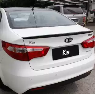 06-19kiak2 compression tail old K2 tail modification new K2 special non-perforated ABS modified fixed wind pressure tail