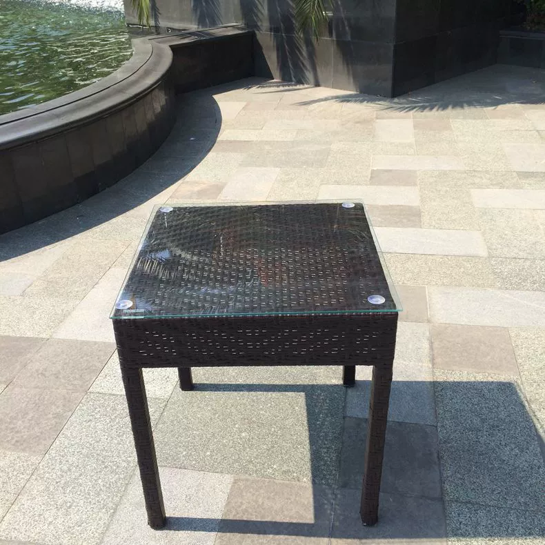 44 bàn ghế mây kết hợp ban công ngoài trời sân câu lạc bộ nội thất khách sạn cafe khách sạn clubhouse bàn ăn và ghế bàn trà ngoài trời