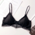 Q Pháp thép ren vòng miễn mỏng hình tam giác tách thở thoải mái mà không lồi điểm sexy áo ngực Bralette đồ lót. 