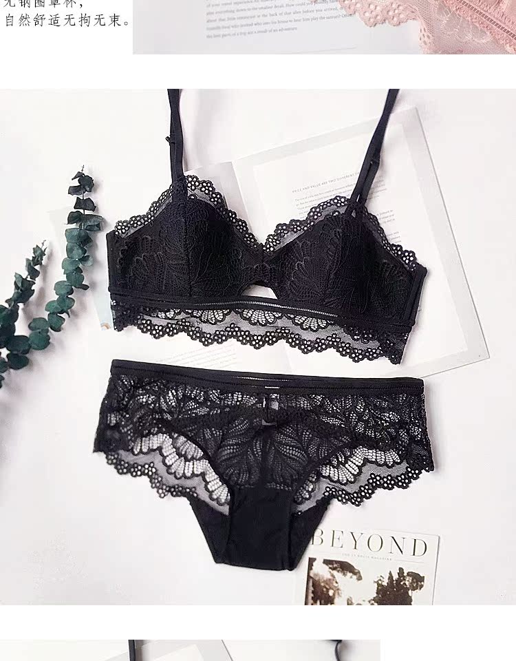 Q đồ lót nữ bralette gợi cảm không có vòng thép mỏng phần thoải mái ren gợi cảm áo ngực đặt áo ngực đồ tắm biển